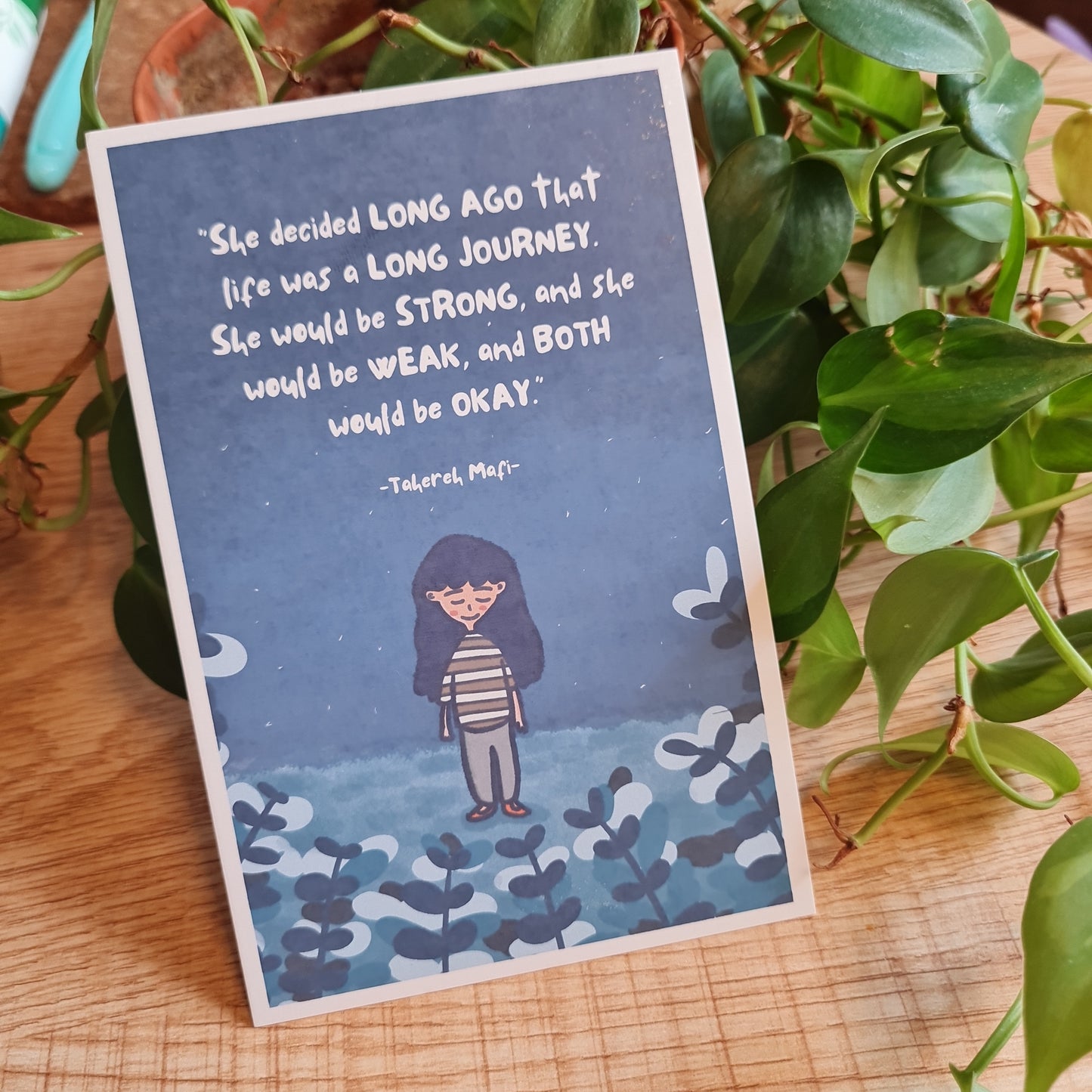 Postcard - "SHE" by KINDERBEINGS.COM