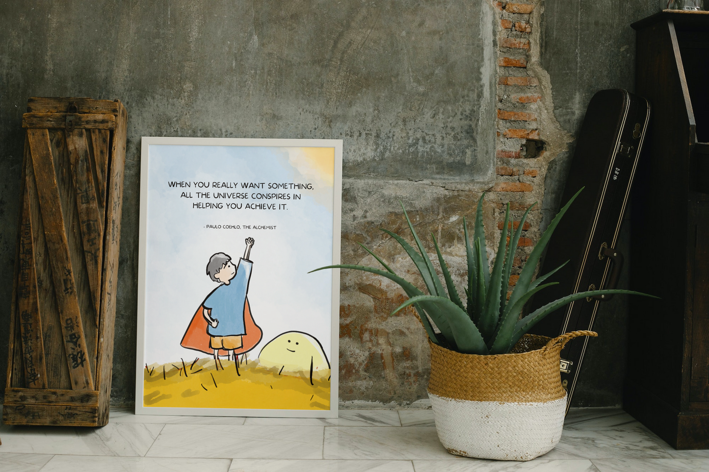 Postcard / A4 Print - "ALCHEMIST" by KAYA TOAST FOR THE SOUL