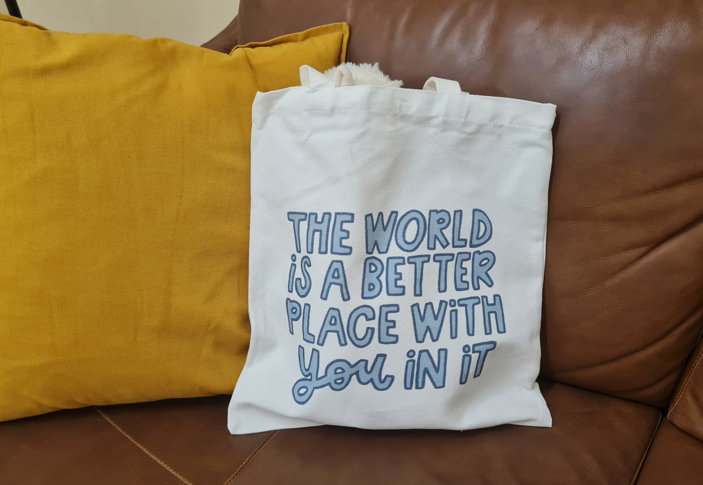 A Tote Bag! - "better with you" by KINDERBEINGS.COM