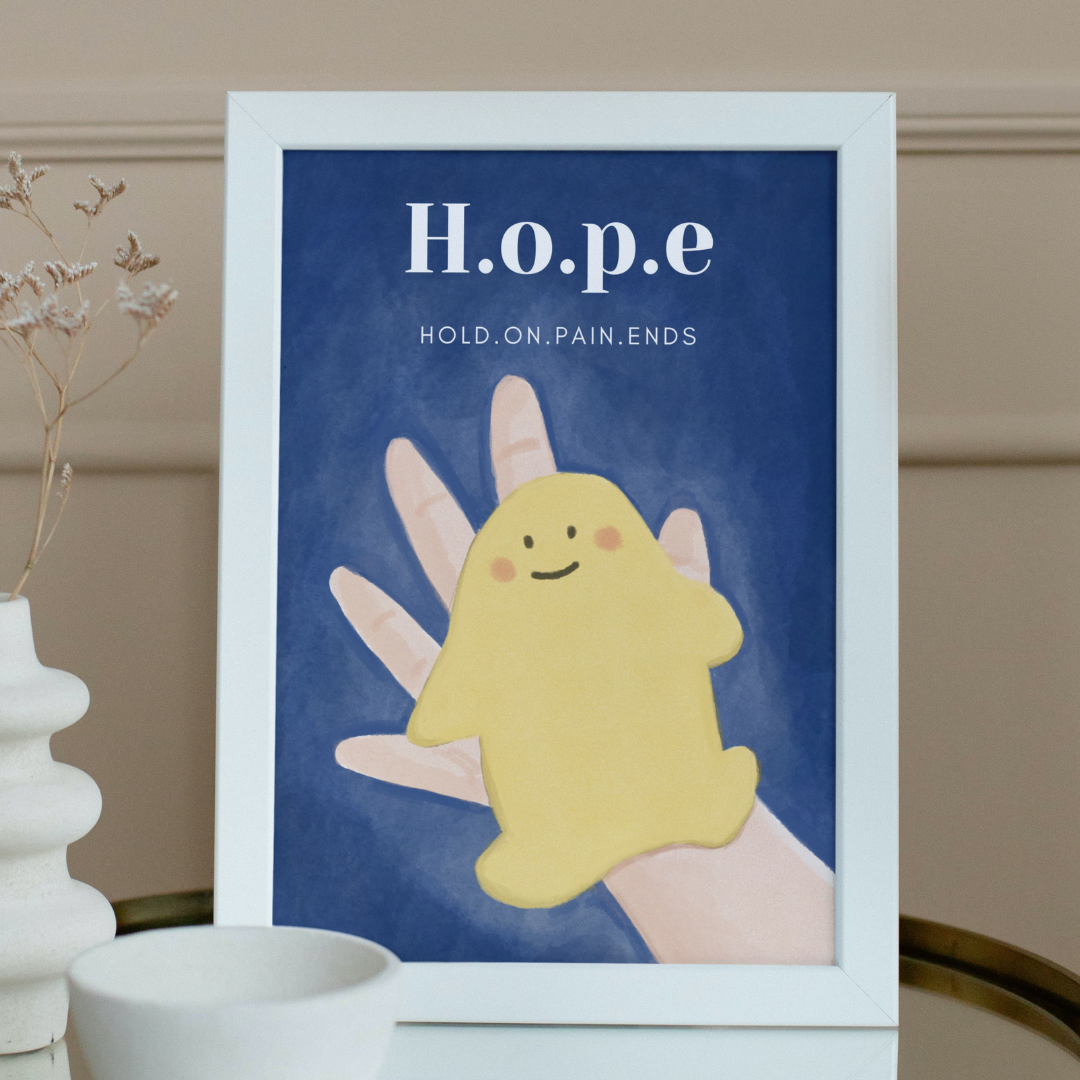 Postcard - "HOPE" by KAYA TOAST FOR THE SOUL