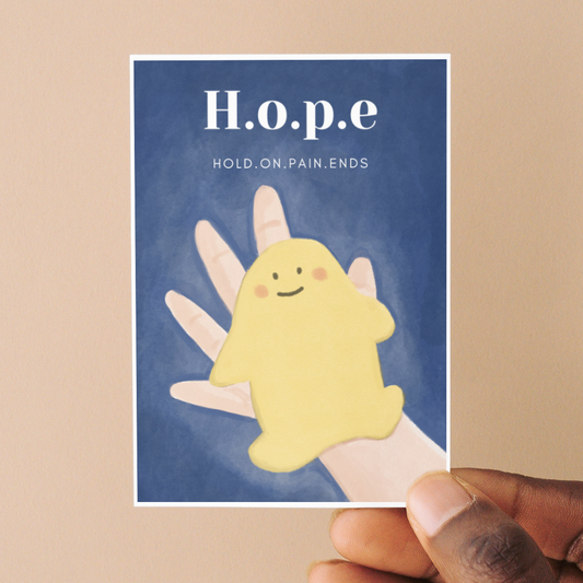 Postcard - "HOPE" by KAYA TOAST FOR THE SOUL