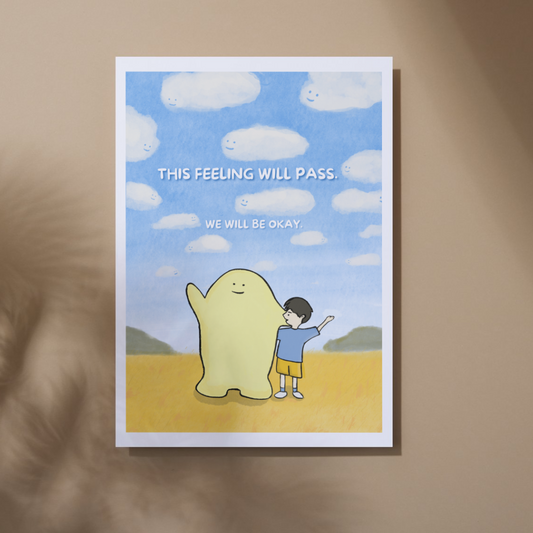 Kaya Toast Postcard - "WE ARE THE SKY" by KAYA TOAST FOR THE SOUL