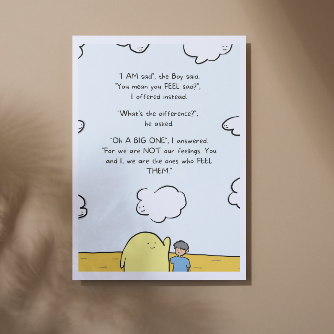 Kaya Toast Postcard  - "On feelings" by KAYA TOAST FOR THE SOUL